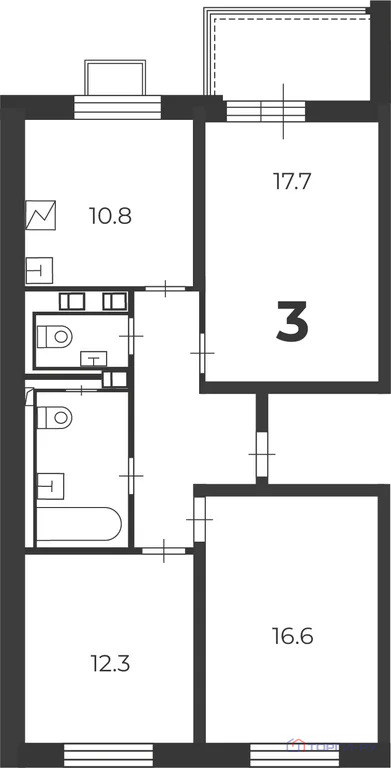 Продажа квартиры, ул. Лобачевского - Фото 7