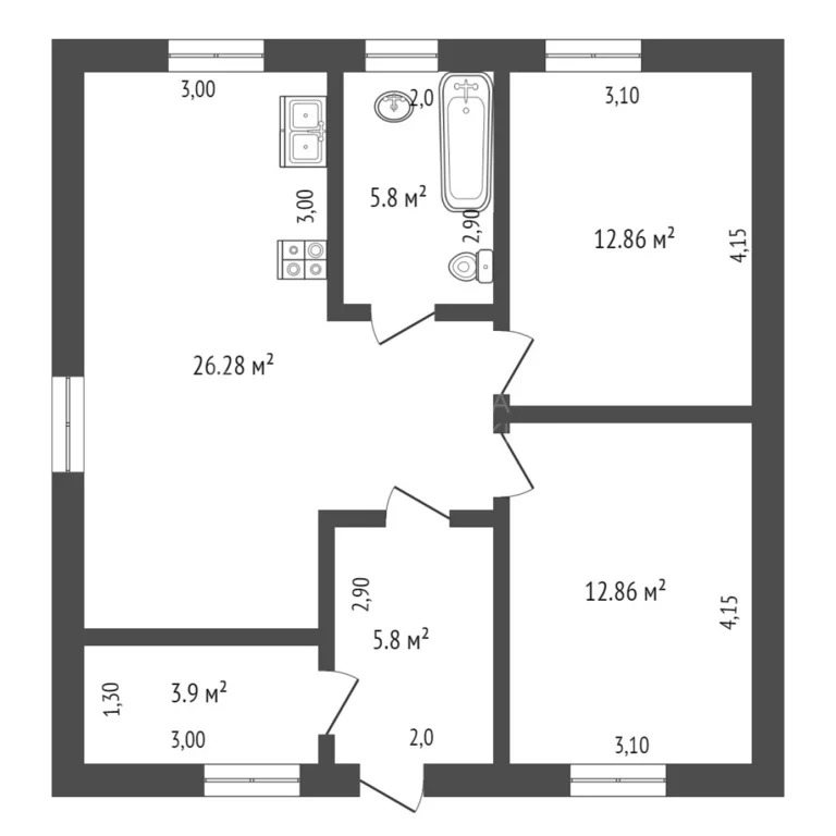 Продажа дома, Мальково, Тюменский район, Тюменский р-н - Фото 0