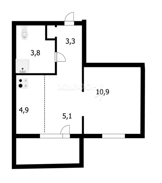 Продажа квартиры, Новосибирск, ул. Связистов - Фото 10