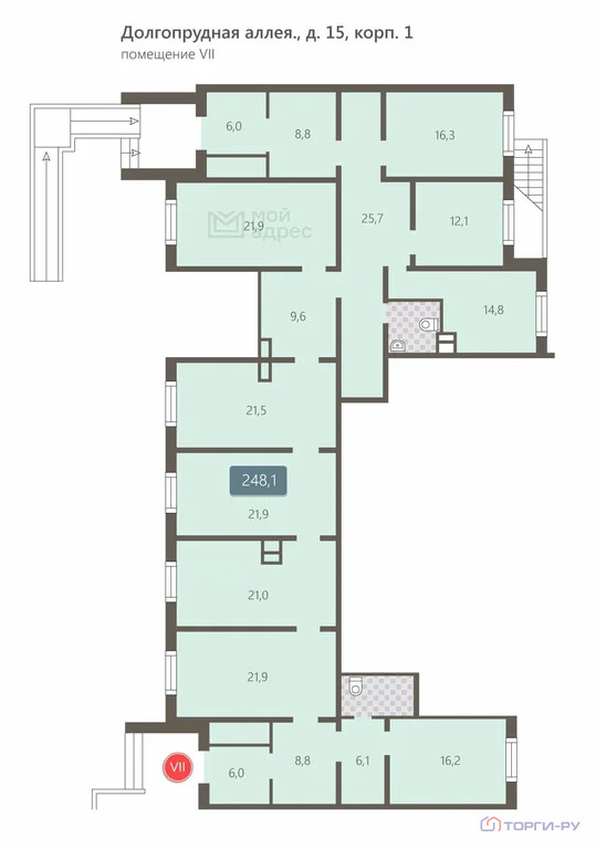 Продажа торгового помещения, Долгопрудная аллея - Фото 8