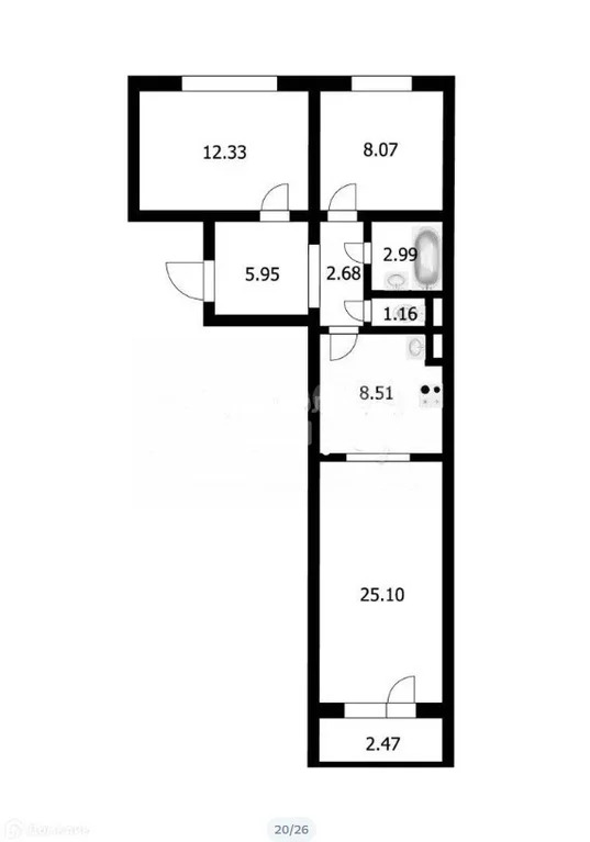 Продажа квартиры, Новосибирск, Дмитрия Шмонина - Фото 30