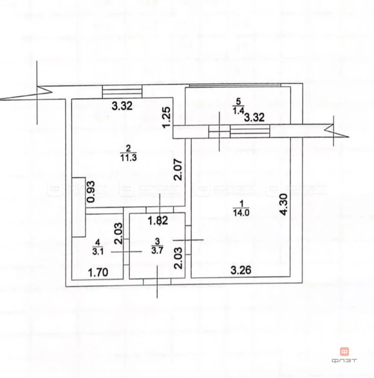 Продажа квартиры, Куюки, Пестречинский район, 14-й квартал - Фото 5