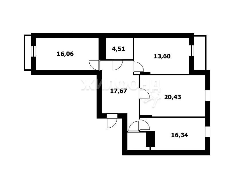 Продажа квартиры, Новосибирск, ул. Дуси Ковальчук - Фото 26