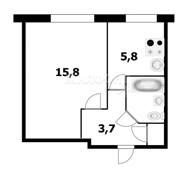 Продажа квартиры, Новосибирск, ул. Выборная - Фото 10