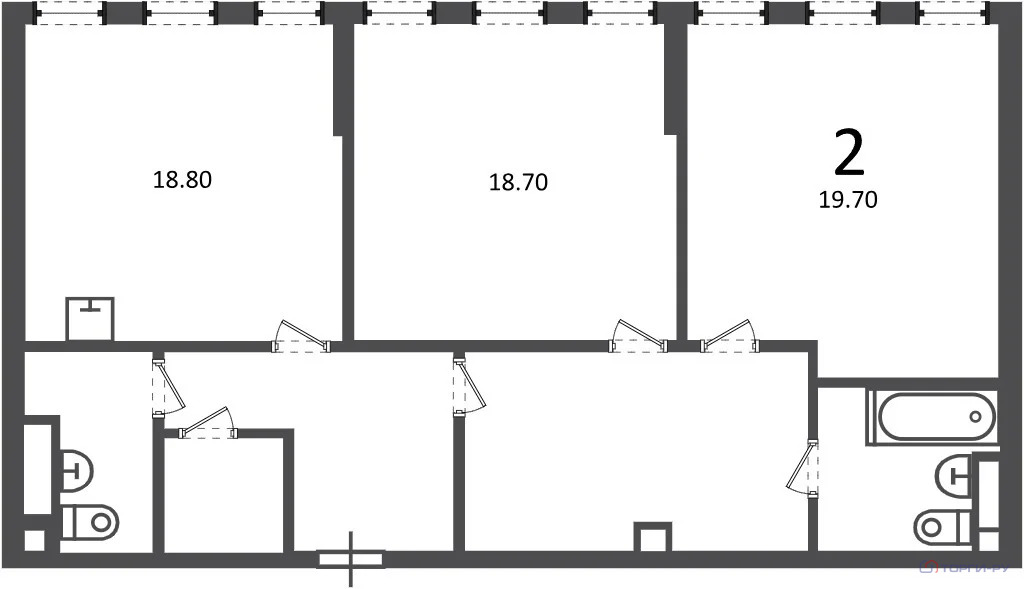 Продажа квартиры, улица Светланова - Фото 7