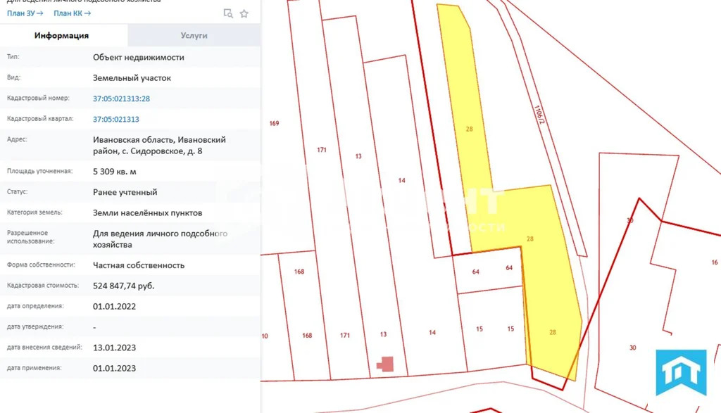 Продажа участка, Сидоровское, Ивановский район - Фото 2
