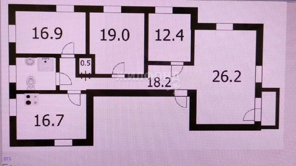 Продажа квартиры, Новосибирск, ул. Авиастроителей - Фото 23