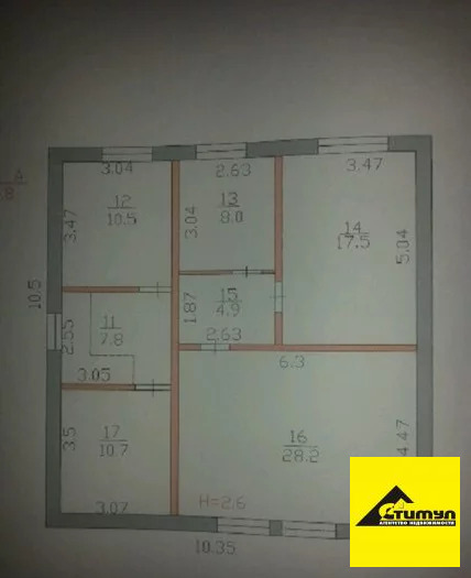 Продажа дома, Александровка, Ейский район, ул. Октябрьская - Фото 5