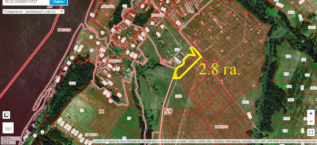 Кадастровая карта усть качка пермский край