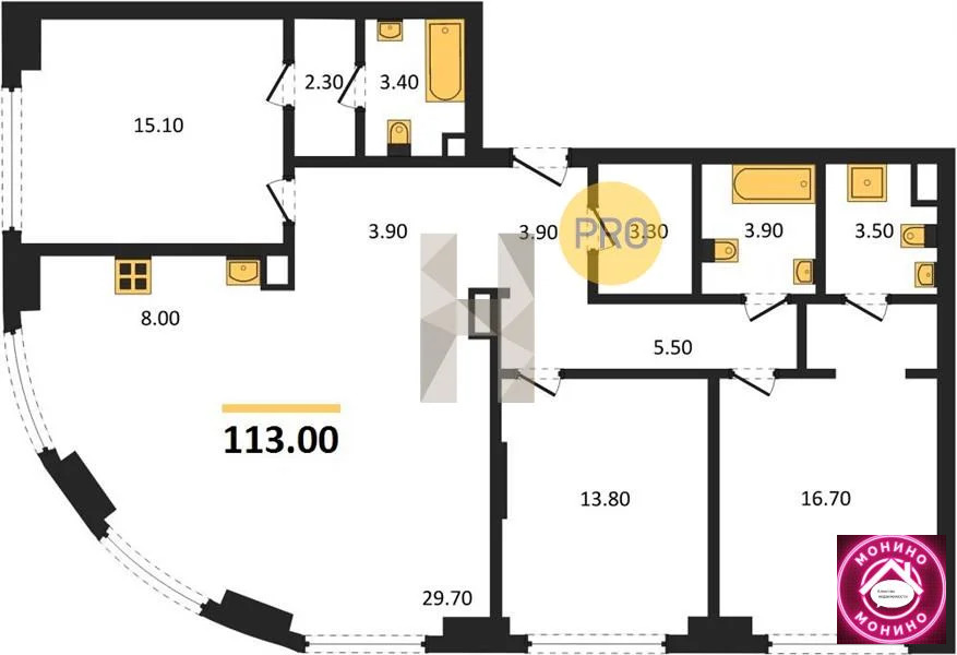 Продажа квартиры в новостройке, м. Спартак, ул. Летная - Фото 0