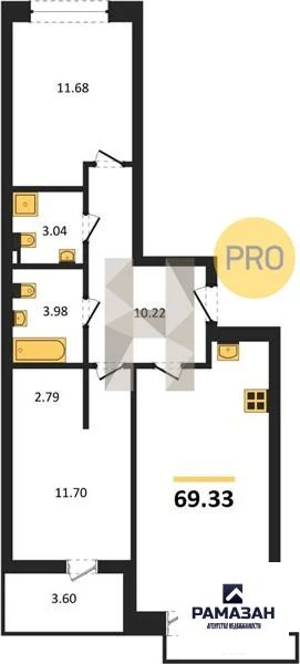 Продажа квартиры в новостройке, Казань, м. Козья слобода, ул. ... - Фото 1