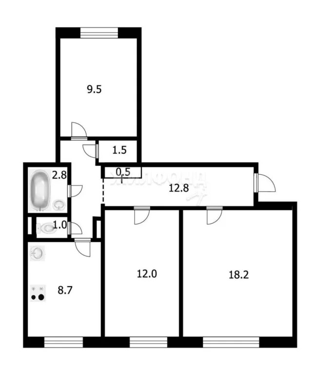 Продажа квартиры, Новосибирск, ул. Нижегородская - Фото 26