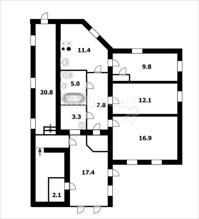 Продажа дома, Новосибирск, ул. Рылеева - Фото 9