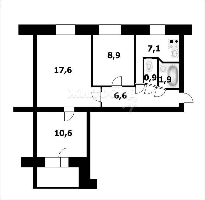 Продажа квартиры, Новосибирск, ул. Аэропорт - Фото 11