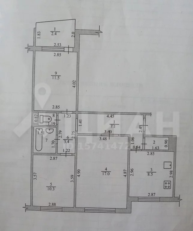 Полынковская 67 тамбов карта