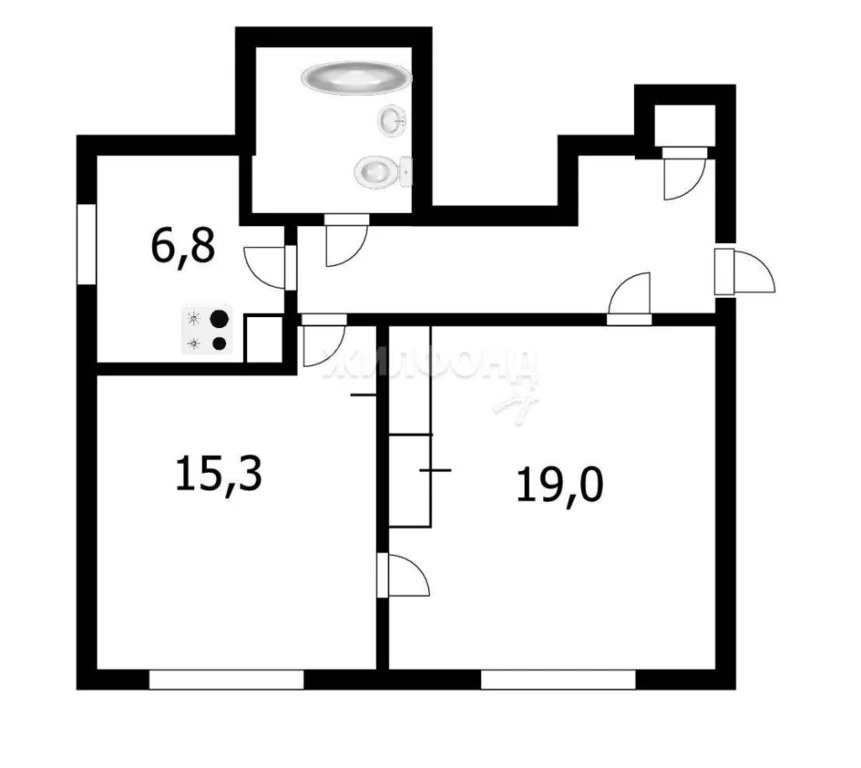 Продажа квартиры, Новосибирск, ул. Декабристов - Фото 23