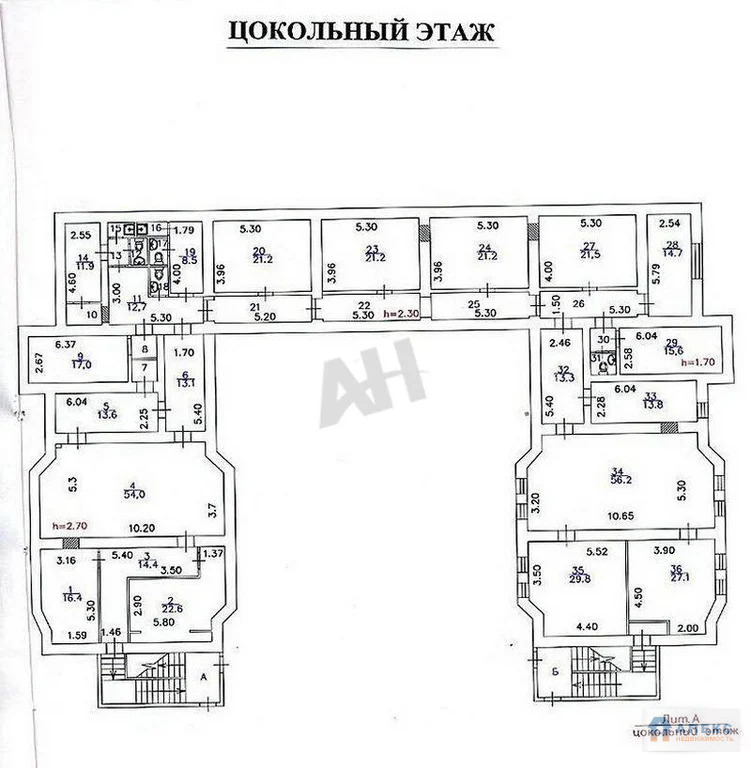 Аренда офиса 1474 м2 м. Профсоюзная в особняке в Академический - Фото 3