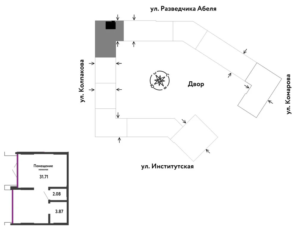 Продается ПСН 37.66 м2 - Фото 3