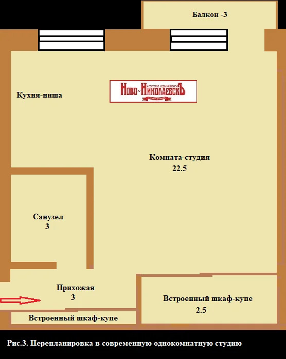 Продажа квартиры, Новосибирск, ул. Лермонтова - Фото 1