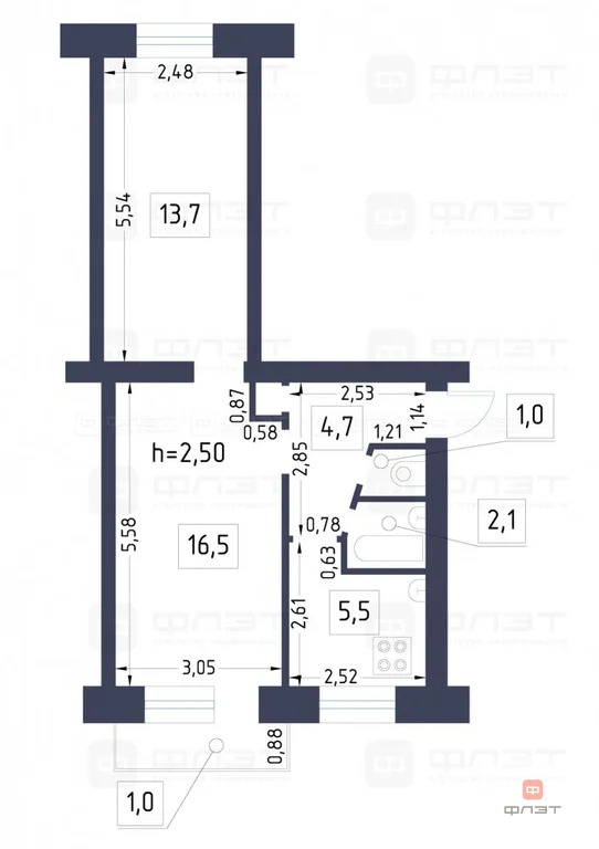 Продажа квартиры, Казань, ул. Лейтенанта Красикова - Фото 13