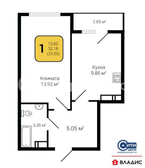 Продажа квартиры в новостройке, Воронеж, ул. Богдана Хмельницкого - Фото 2