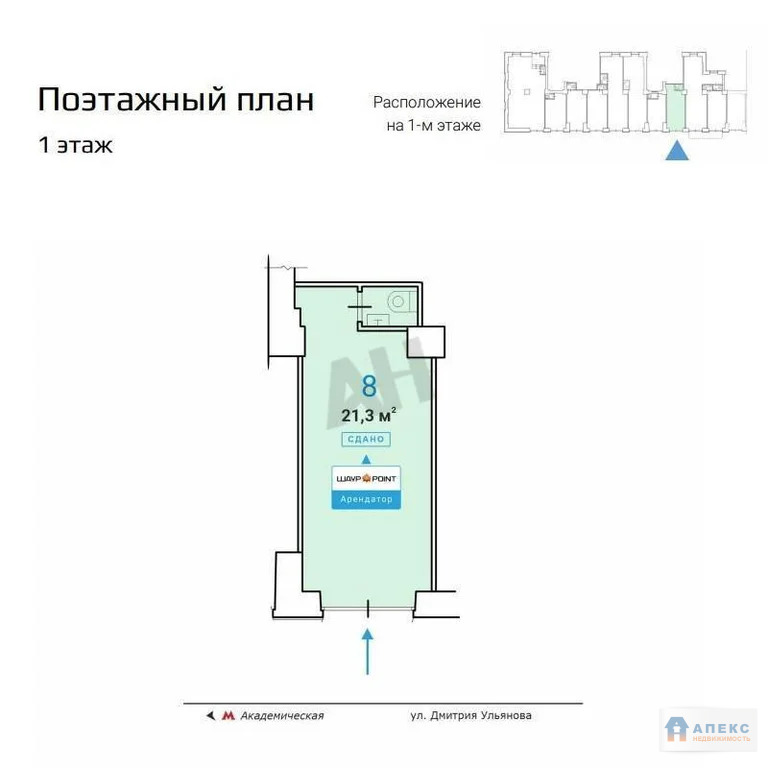 Продажа помещения пл. 21 м2 под кафе, бар, ресторан, ,  м. ... - Фото 5