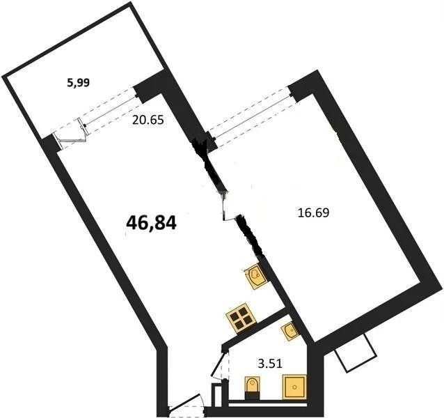 Продажа квартиры в новостройке, Севастополь, Качинское ш. - Фото 1