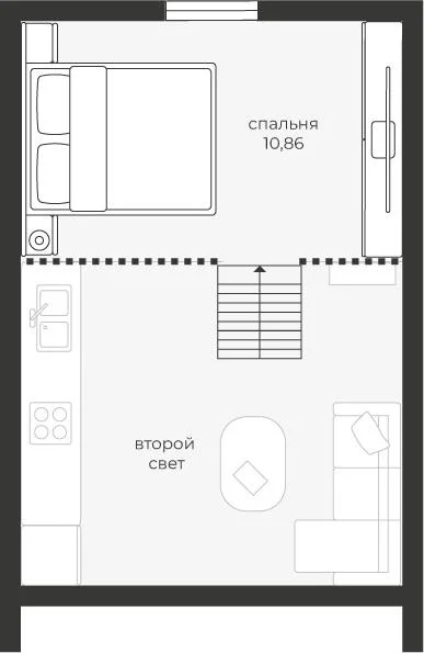 Дом 33 м2 на участке 7.5 сот. - Фото 3