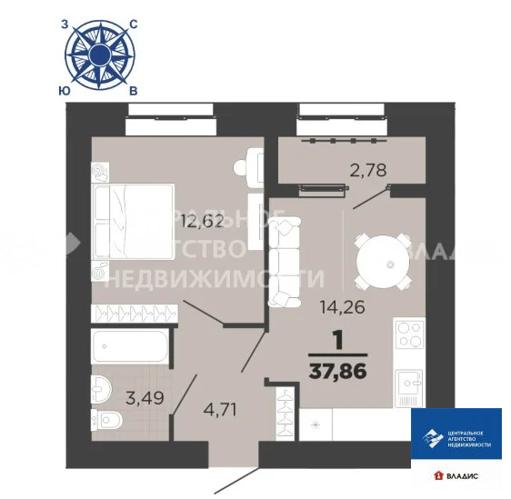 Продажа квартиры в новостройке, Рязань, Семчинская улица - Фото 0