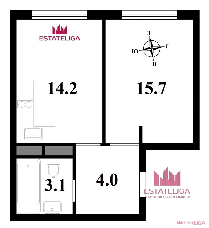 Аренда квартиры, Глухово, Дмитровский район, Романовская улица - Фото 15