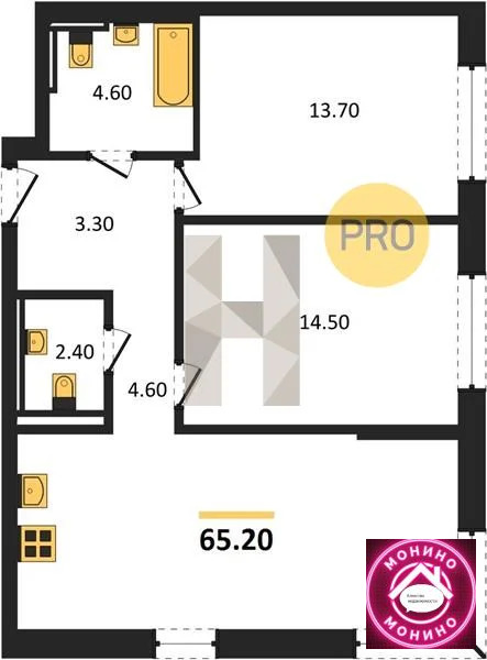 Продажа квартиры в новостройке, м. Домодедовская, 25-26 км МКАД ул. - Фото 0