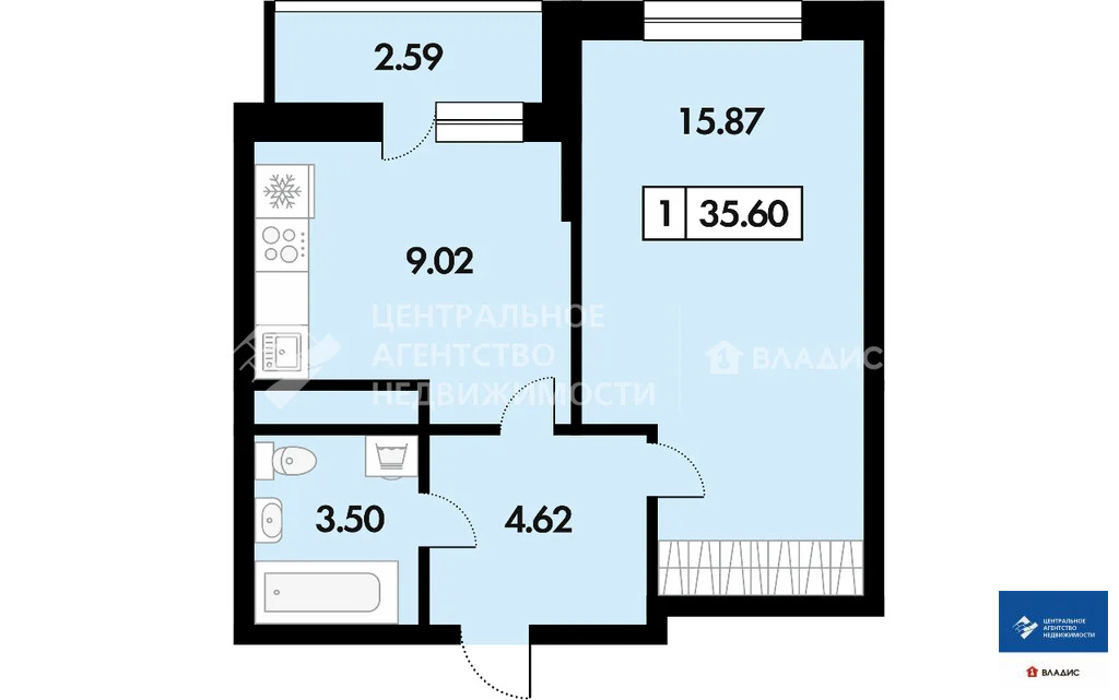 Продажа квартиры, Дядьково, Рязанский район, 2-й Бульварный проезд - Фото 9