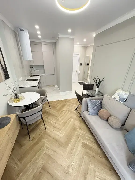 Евродвухкомнатный апартамент в ЖК Комплекс апартаментов Королева 13 - Фото 9