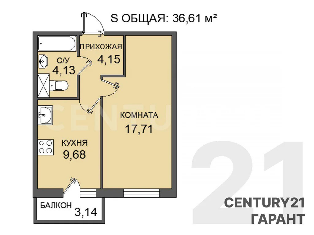 продажа квартиры, мурино, всеволожский район, ул. новая - Фото 27