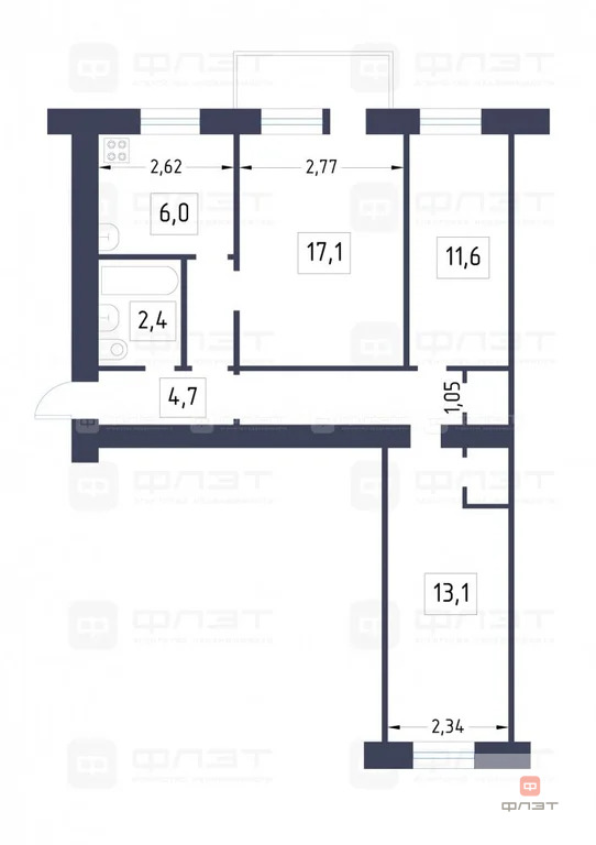 Продажа квартиры, Казань, ул. Химиков - Фото 12
