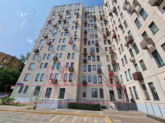 Продам коммерческое помещение 401 м2, Народного Ополчения ул, 11, М... - Фото 0
