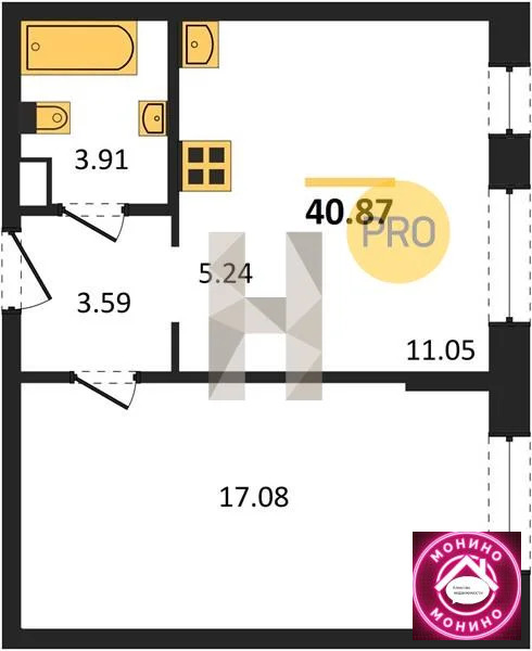 Продажа квартиры в новостройке, Пушкино, Воскресенский район, Новая ... - Фото 7