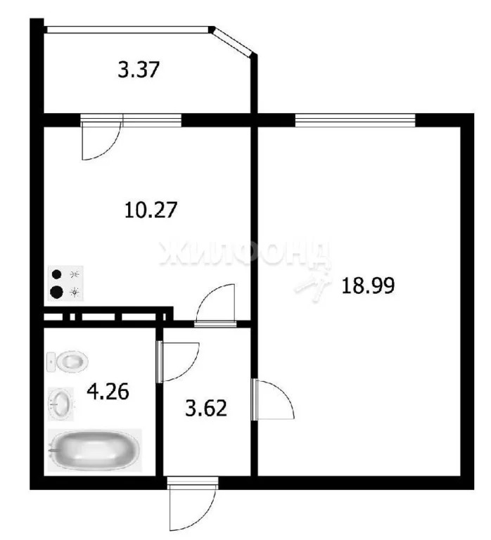 Продажа квартиры, Новосибирск, Станиславского пл. - Фото 10