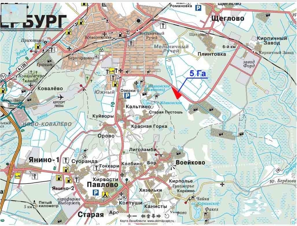 Всеволожск спутниковая карта