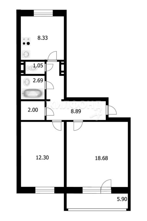 Продажа квартиры, Новосибирск, ул. Бурденко - Фото 9