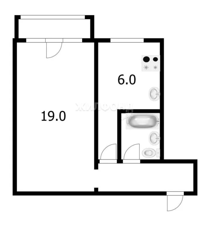 Продажа квартиры, Новосибирск, Цветной проезд - Фото 9