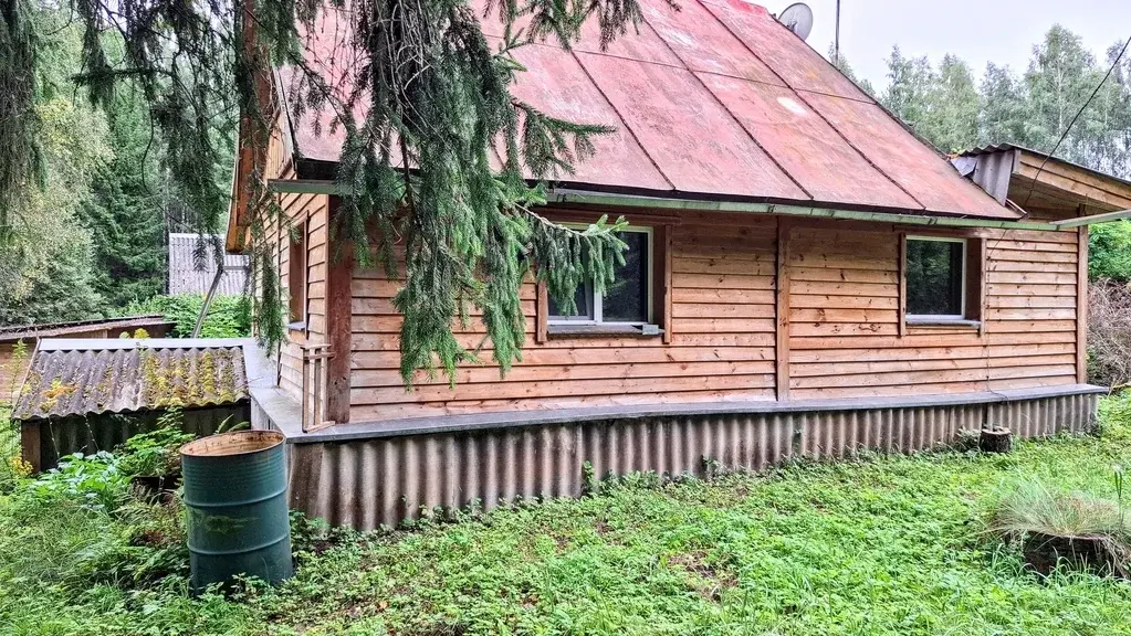 Добротный дом с баней на хуторе в лесу под Старым Изборском - Фото 1
