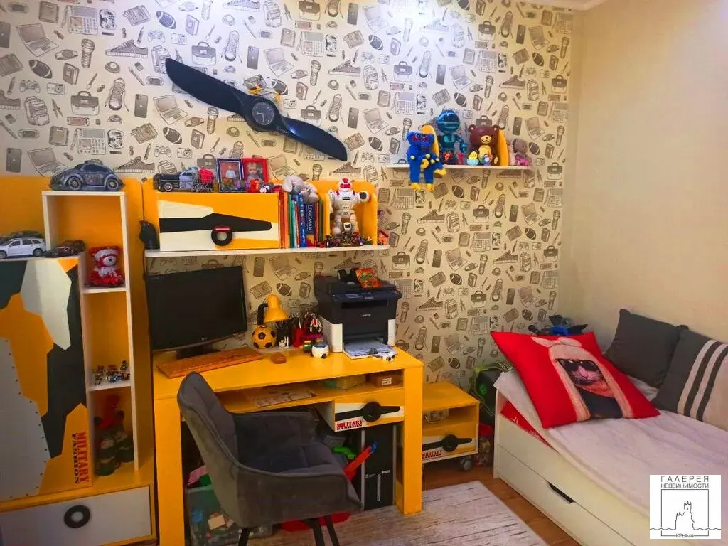 №4517 Видовая евродвушка с двориком в Массандре - Фото 12