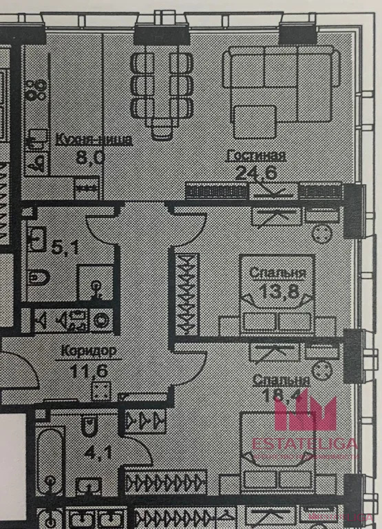 Продажа квартиры, м. Белорусская, Ленинградский пр-кт. - Фото 8