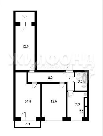 Продажа квартиры, Новосибирск, ул. Бориса Богаткова - Фото 3