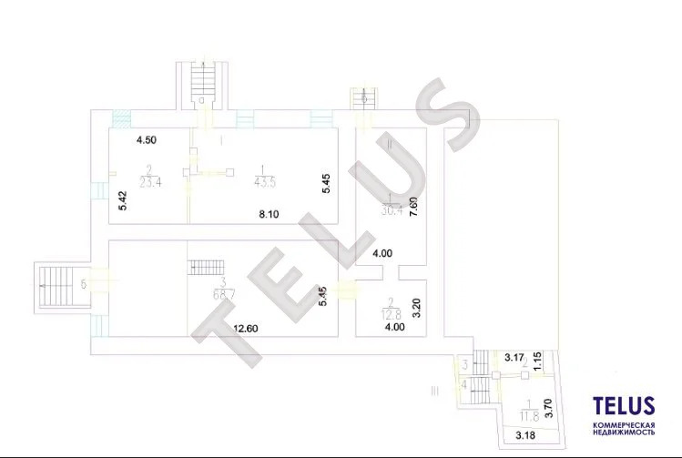 м. Курскаяул Нижняя сыромятническая 1005м2 Здание (ном. объекта: 8436) - Фото 14