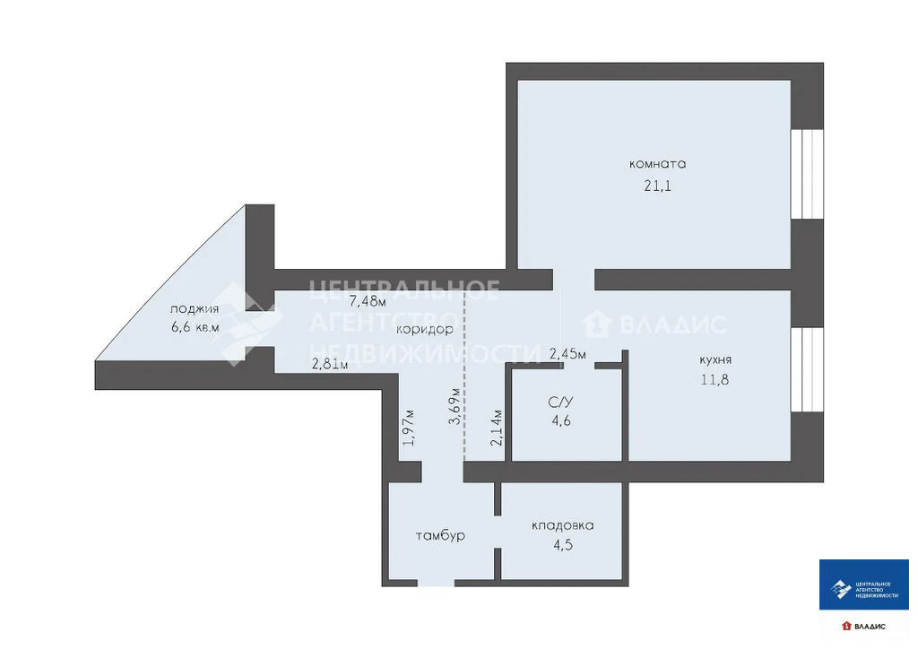 Продажа квартиры, Рязань, ул. Маяковского - Фото 1