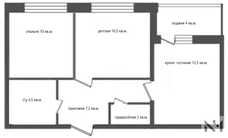 Двухкомнатная квартира в ЖК Притяжении - Фото 23