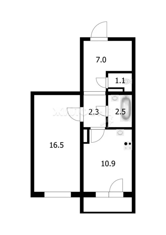 Продажа квартиры, Новосибирск, Николая Сотникова - Фото 8