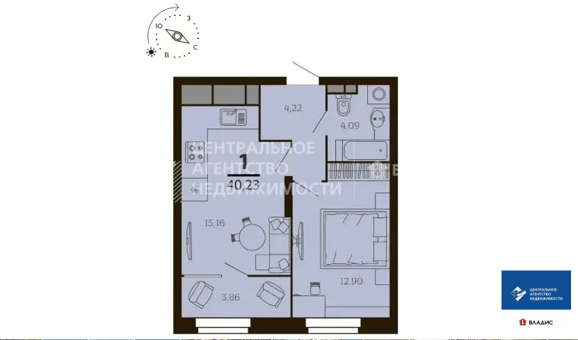 Продажа квартиры, Рязань, ул. Есенина - Фото 18